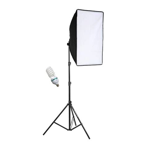 Kit Softbox 50x70 Tripé 220v KaBuM