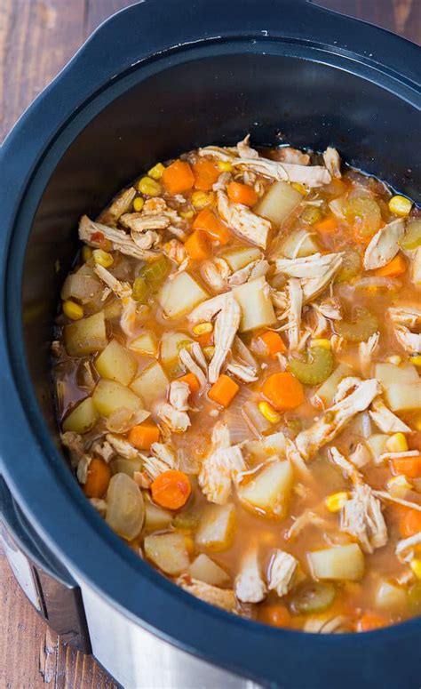 Crock Pot Spicy Chicken Soup Recipe Easy Spicy Chicken Stew