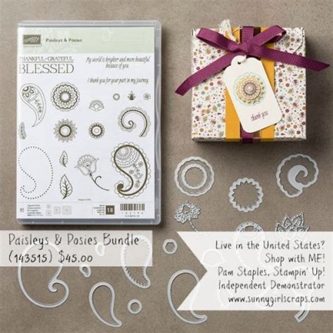 A Blessed Fall Paisleys And Posies Card For The Paper Craft Crew