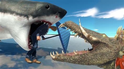 Megalodon Vs Spinosaurus