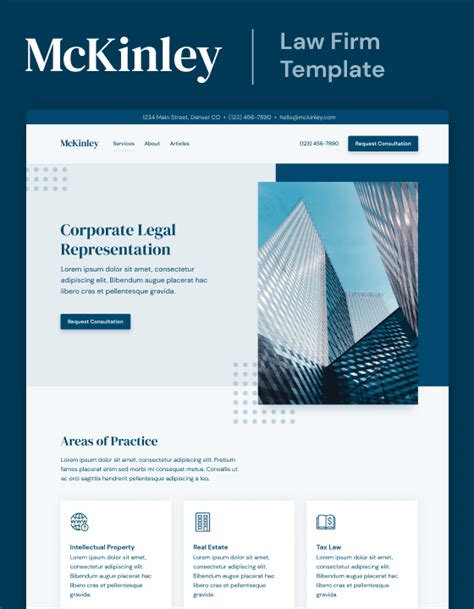 Mckinley Law Firm Html5 Responsive Website Template