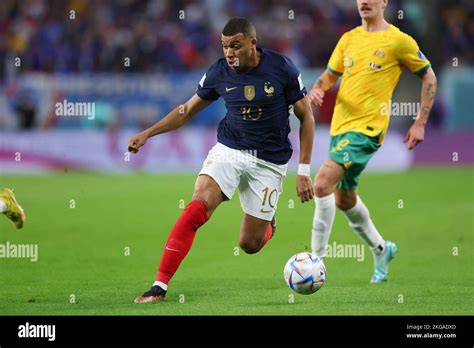 Al Wakrah Qatar Nd Nov Kylian Mbappe Fra Football Soccer