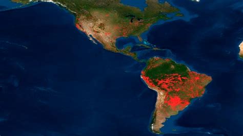 Incendios Forestales América En Llamas Así Se Ven Los Incendios