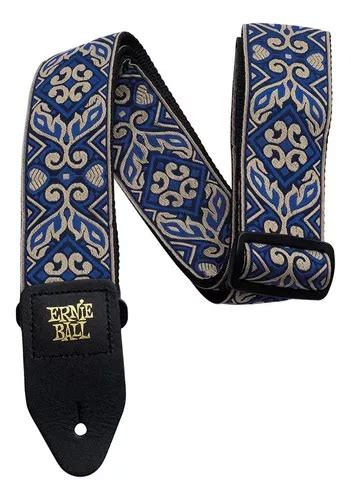 Correa Para Bajo Ernie Ball Tribal Jacquard Azul MercadoLibre