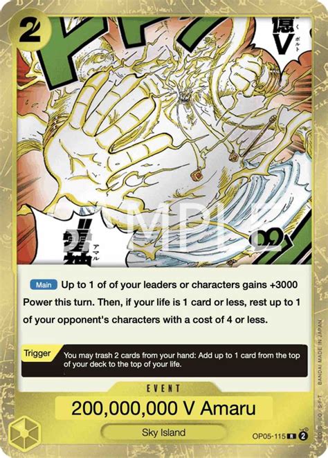 En Op Bing Tsang Enel Leader One Piece Top Decks