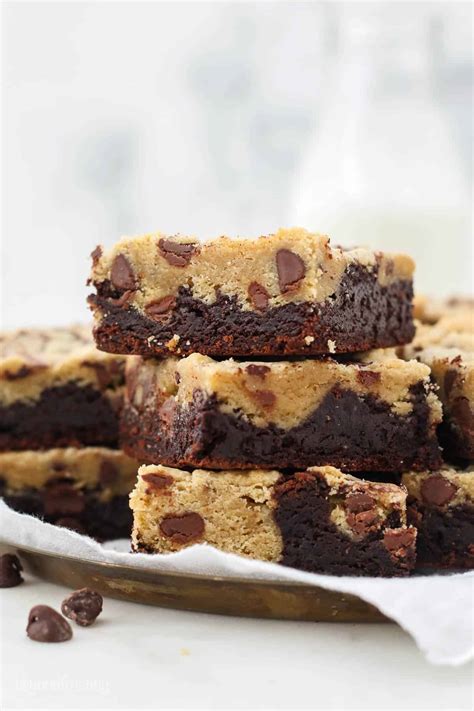 Easy Brookie Recipe Cookie Brownies Beyond Frosting