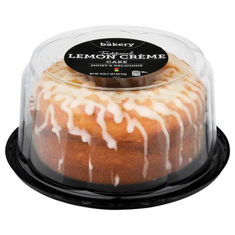 Save On Stop Shop The Bakery Traditional Cake Lemon Creme Order