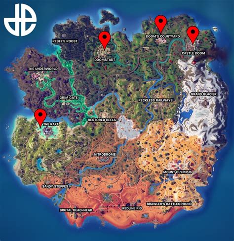 Fortnite Chapter 5 Season 4 Map Changes And New Locations Dexerto