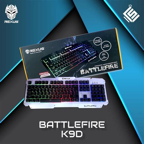 Jual Keyboard Gaming Rexus Battlefire K D Shopee Indonesia