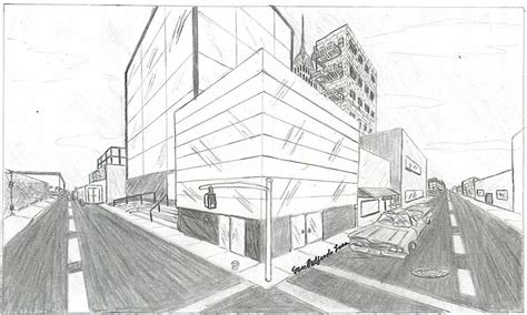 2 point perspective drawing city - Sporty Logbook Photo Gallery