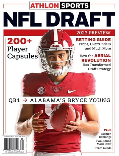 Athlon Sports 2023 Draft Nfl Preview Bryce Young Store Inmate