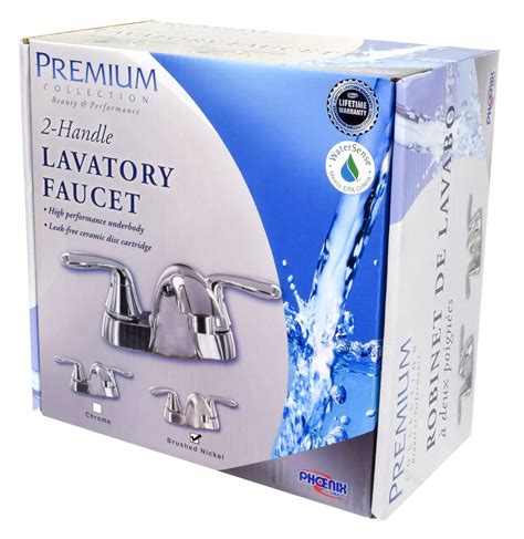 Premium Handle Lavatory Pop Up Drain Sold Separately Low Arc