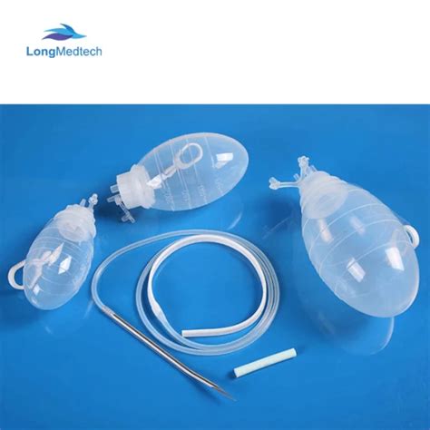 Ce Iso Silicone Medical Closed Wound Drainage System Jackson Pratt