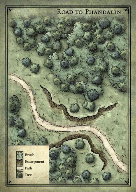 Goblin Ambush Map Lost Mine Of Phandelver Lost Mines Of Phandelver