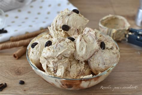 Gelato Al Caffe Fatto In Casa Cremoso Ricetta Dolce Senza Gelatiera