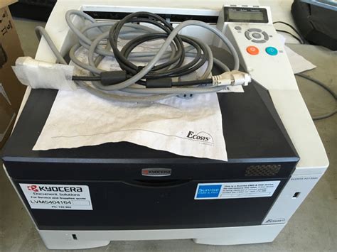 Printer, Kyocera Ecosys P2135dn, W/ Power Cable, Appears to Function