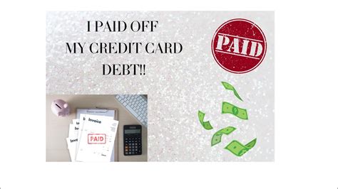 I PAID OFF MY CREDIT CARD DEBT COMPLETED A SAVINGS CHALLENGE