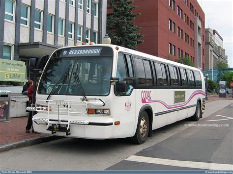 Busdrawings Codiac Transpo Moncton 1997 NovaBUS RTS 06 T80206