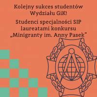 Nasi Studenci Laureatami Konkursu Minigranty Im Anny Pasek