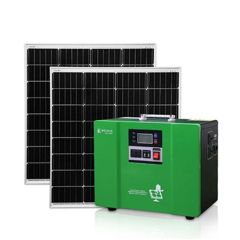 Whc Solar Energy System W W Lithium Solar Power Station W