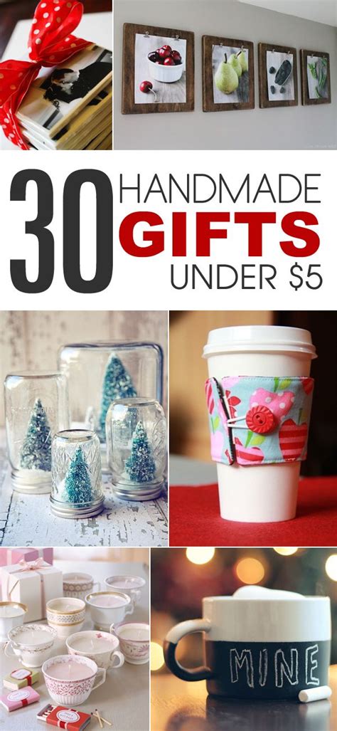 Easy Diy Gifts Under Easy Homemade Gifts Easy Handmade Gifts