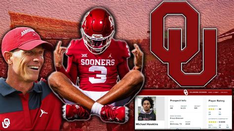 Oklahoma Sooners NEW SCARY GOOD MONSTER QB L Michael Hawkins YouTube