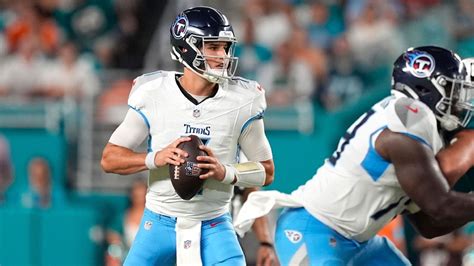 Titans To Start Mason Rudolph Over Ailing Will Levis Vs Bills Espn