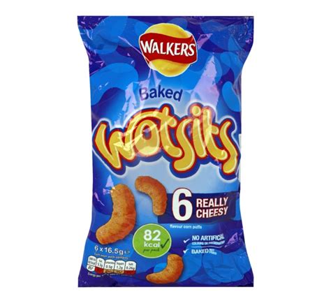 Walkers Baked Wotsits Cheese Corn Puffs 6pcs Buy Online in Bahrain ...