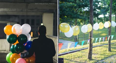 Ha Una Storia D Amore Con I Suoi Palloncini E Si Sente Ricambiato Li