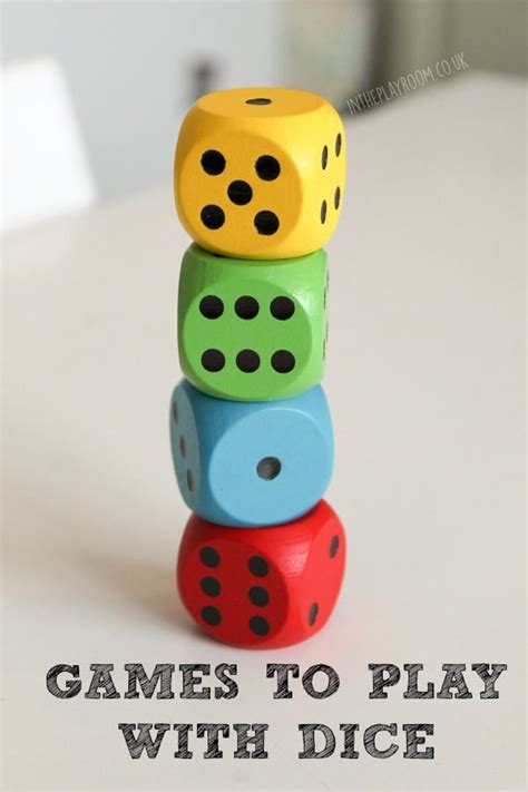 Games to Play with Dice - In The Playroom