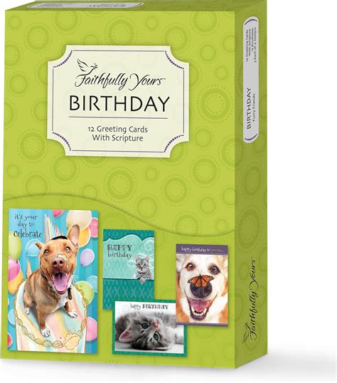 Amazon Faithfully Yours Designer Greetings Cute Birthday Boxed