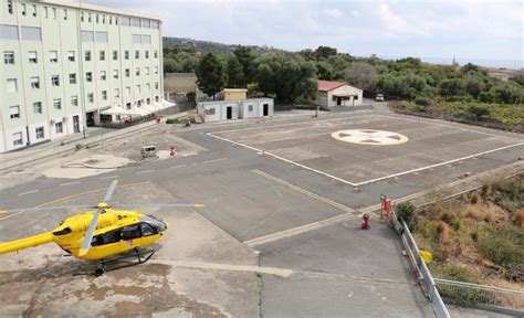 Catania L Elisuperficie Dell Ospedale Cannizzaro Diventa Eliporto