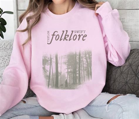 Taylor Swift Folklore Album Sweatshirt