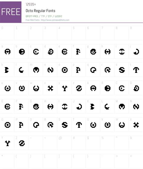 Octo Regular Fonts Free Download Onlinewebfontscom