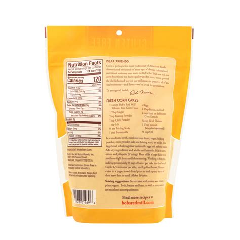 Gluten Free Corn Flour :: Bob's Red Mill Natural Foods