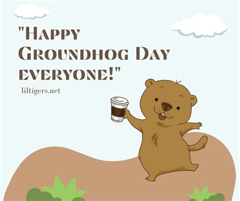 55 Happy Groundhog Day Quotes for Kids - Lil Tigers