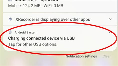 Fix Charging Connected Device Via USB Notification Problem Charging