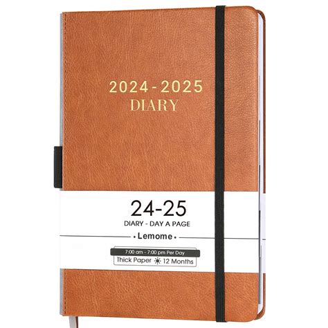 Buy 2024 2025 Diary Daily Planner 2024 2025 July 2024 June 2025