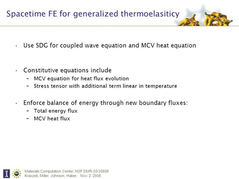 The Materials Computation Center University Of Illinois Duane Johnson