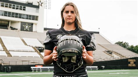 Vanderbilt Kicker Sarah Fuller Is First Woman To Play In Power 5 Game