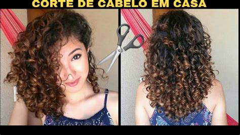 ARRUMEI O CORTE DO MEU CABELO EM CASA Corte U Em Camadas YouTube