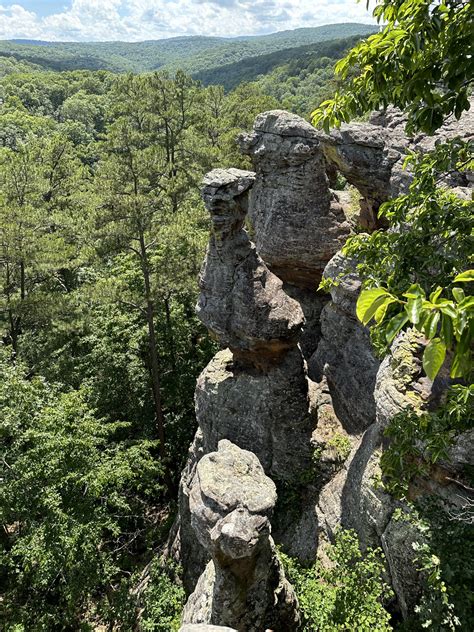 Pedestal Rocks Kings Bluff Ozark Experience