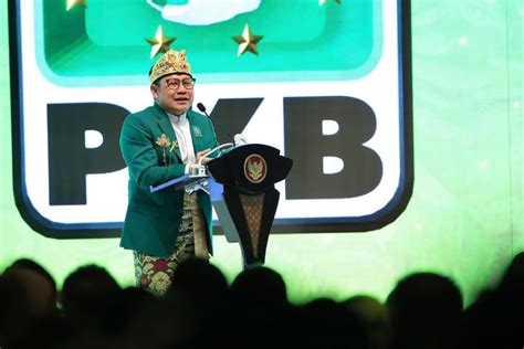 19 Tahun Pimpin PKB Cak Imin Terpilih Kembali Sebagai Ketua Umum Di