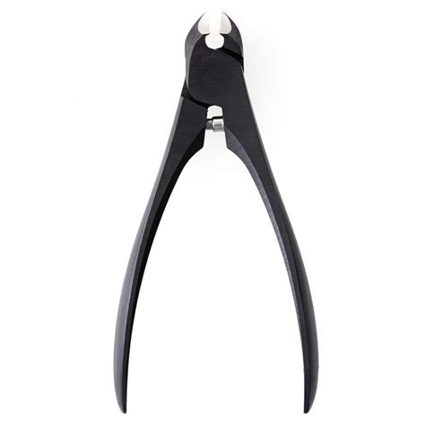 Suwada Carbon Steel Nail Nipper With Curved Blades Black Finish Larg