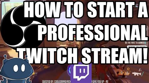 How To Set Up A Professional Twitch Stream My Streaming Setup Youtube