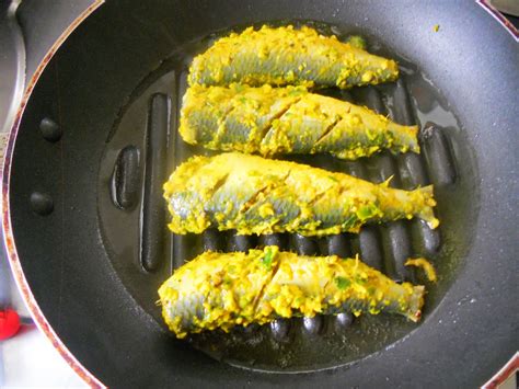 Grilled Fish Recipe Kerala Style Green Chilli Masala Cooking Is Easy