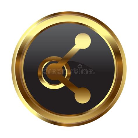 Share Button. Vector Illustration Decorative Design Stock Vector ...