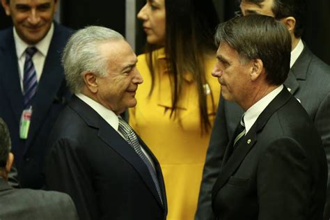 Temer Manda Bolsonaro Obedece E A Vida Segue Notibras