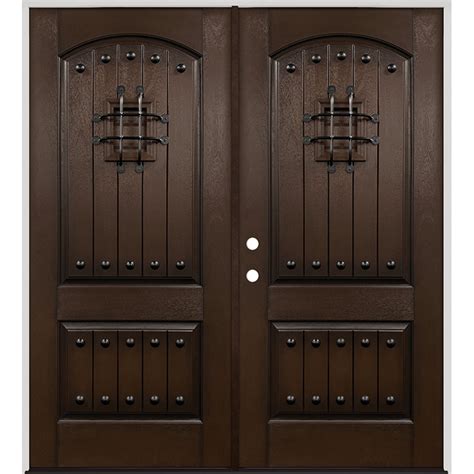 Fiberglass Double Front Doors Glass Designs