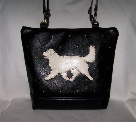 Golden Retriever Purse Handbag Bag Made To Order Etsy Purses And